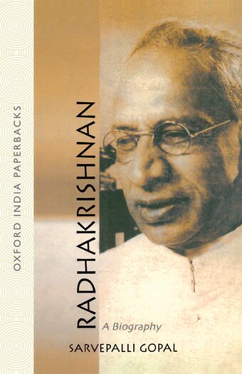 Radhakrishnan book cover