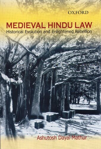 Medieval Hindu Law book cover