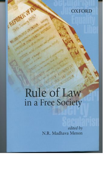 Rule of Law in a Free Society book cover