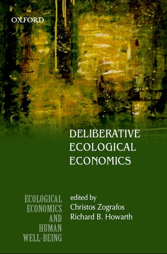 Deliberative Ecological Economics book cover