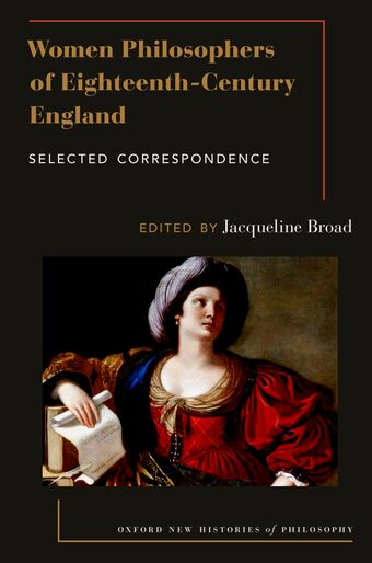 Women Philosophers of 18th-Century England Selected Correspondence book cover