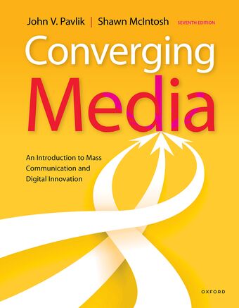 Converging Media An Introduction to Mass Communication and Digital Innovation book cover