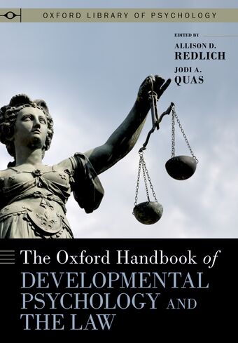 The Oxford Handbook of Developmental Psychology and the Law book cover