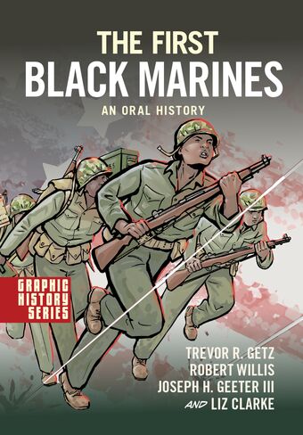 The First Black Marines book cover