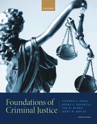 Foundations of Criminal Justice book cover