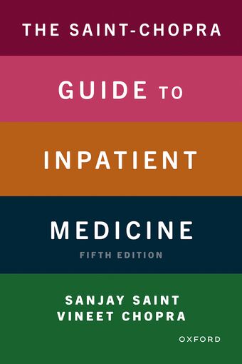 The Saint-Chopra Guide to Inpatient Medicine book cover