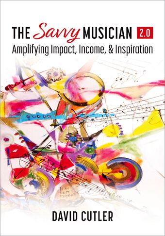 The Savvy Musician 2.0 book cover