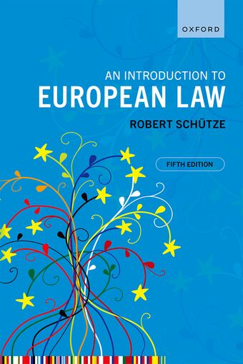 An Introduction To European Law 5E Paperback book cover