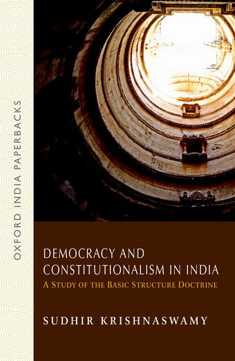 Democracy and Constitutionalism in India book cover