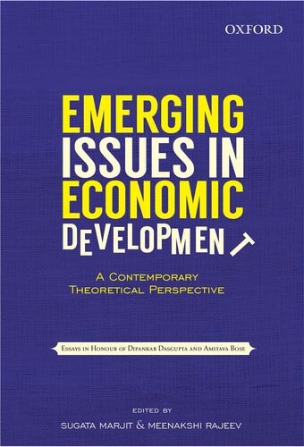Emerging Issues in Economic Development book cover
