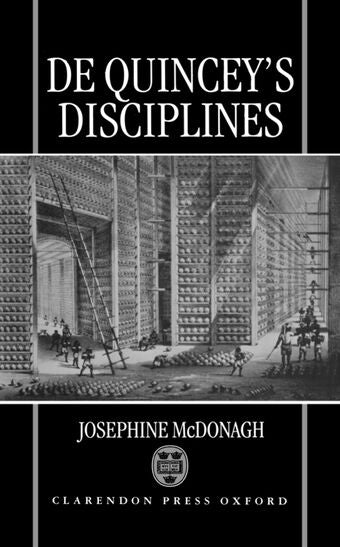 De Quincey's Disciplines book cover