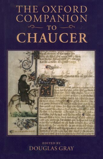 The Oxford Companion to Chaucer book cover