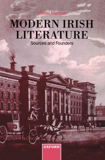 Modern Irish Literature book cover