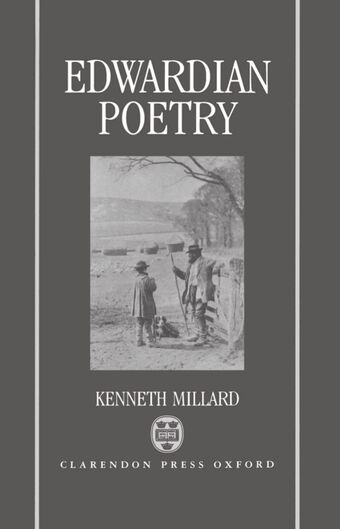 Edwardian Poetry book cover