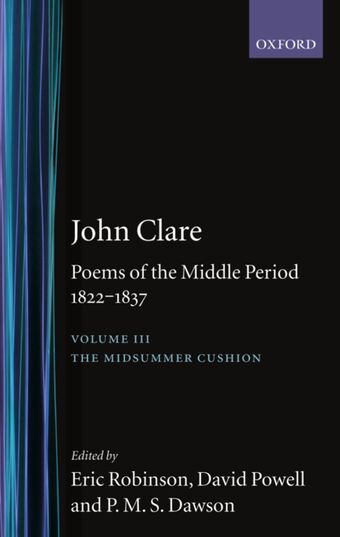 Poems of the Middle Period, 1822-1837 book cover