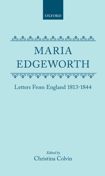 Letters From England 1813-1844 book cover