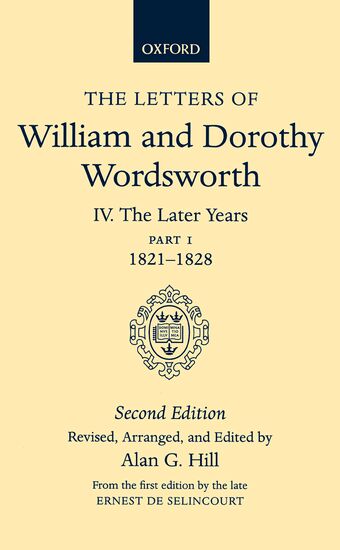 The Letters of William and Dorothy Wordsworth: Volume IV book cover