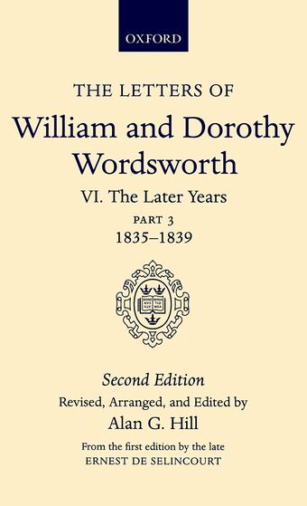 The Letters of William and Dorothy Wordsworth: Volume VI book cover