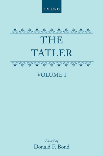 The Tatler, Volume 1 book cover