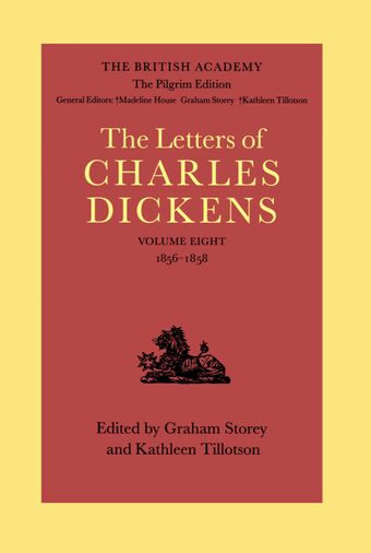 The Letters of Charles Dickens: Volume 8 book cover