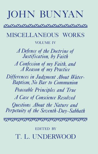 Miscellaneous Works, Volume IV book cover