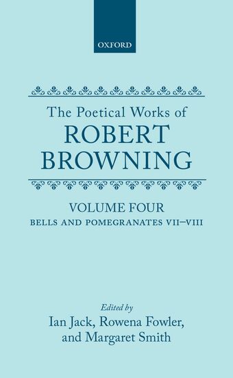 The Poetical Works of Robert Browning: Volume IV book cover
