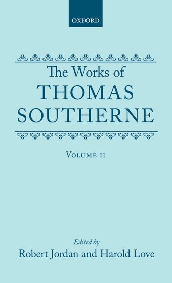 The Works of Thomas Southerne book cover