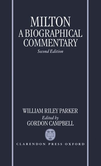 Milton book cover