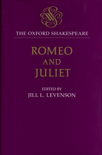 The Oxford Shakespeare: Romeo and Juliet book cover