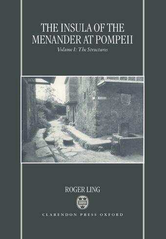 The Insula of the Menander at Pompeii book cover