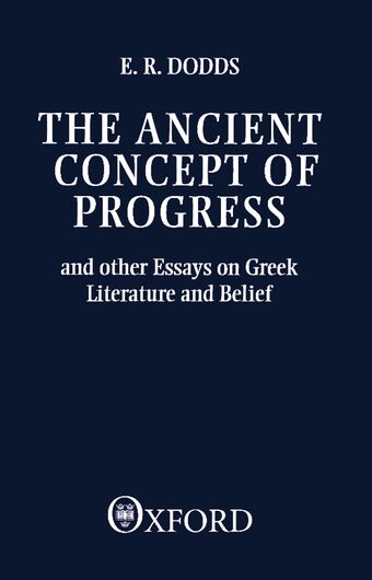 The Ancient Concept of Progress book cover
