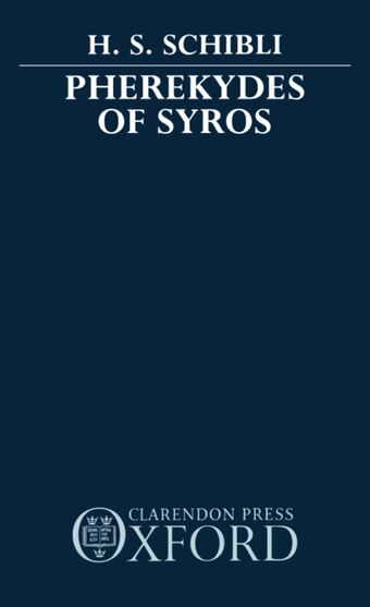 Pherekydes of Syros book cover