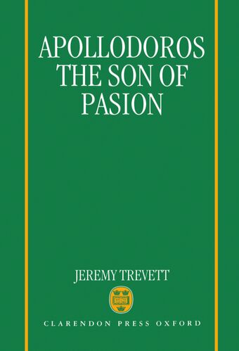 Apollodoros, the Son of Pasion book cover