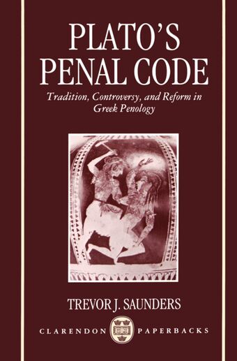 Plato's Penal Code book cover