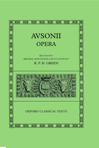 Ausonius Opera book cover