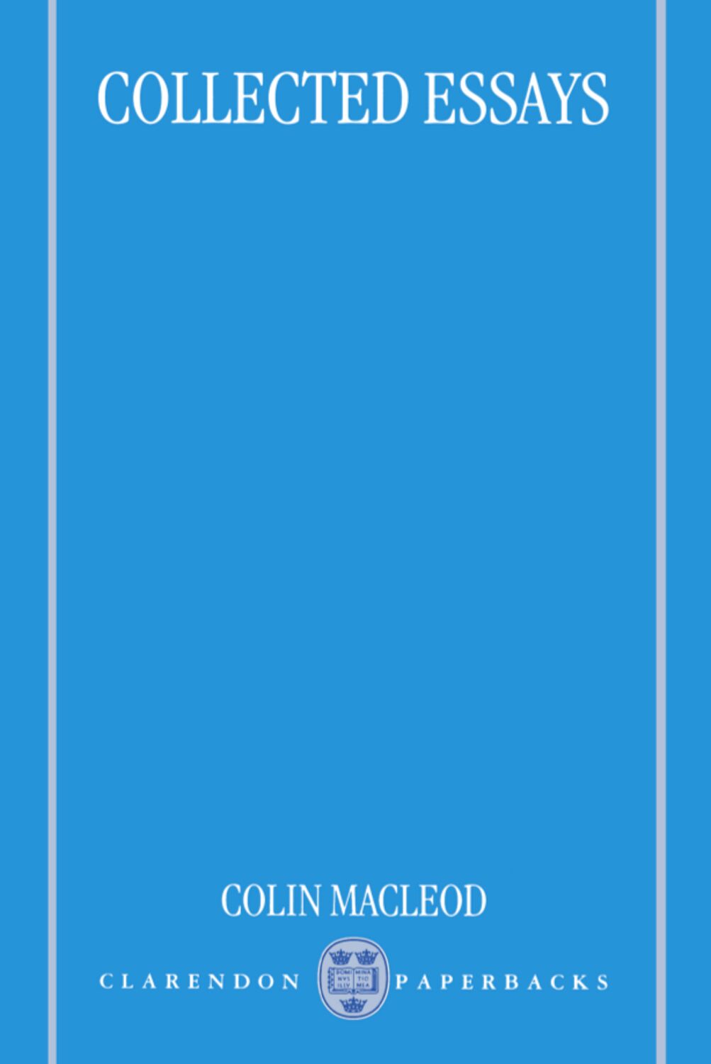 Collected Essays book cover
