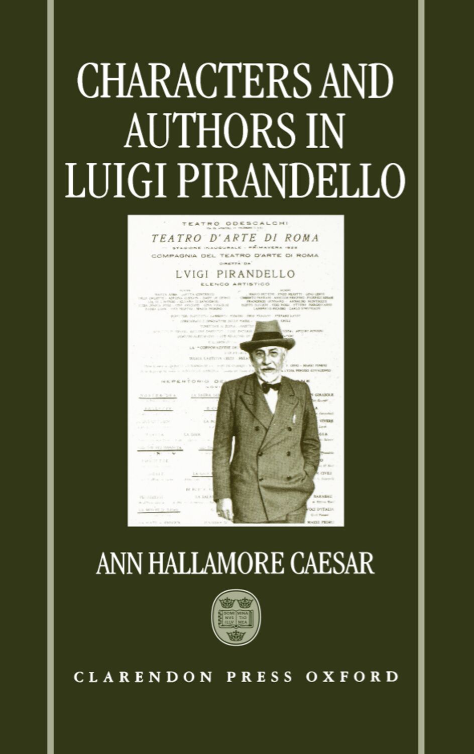Characters and Authors in Luigi Pirandello book cover