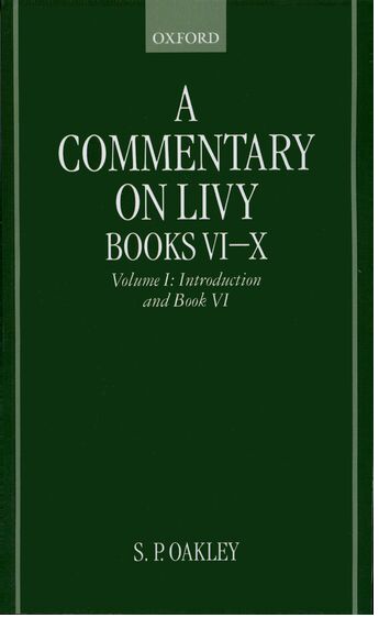 A Commentary on Livy, Books VI-X book cover