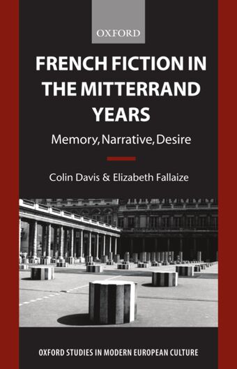 French Fiction in the Mitterrand Years book cover