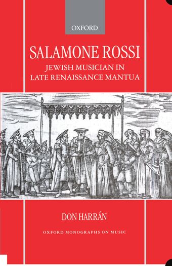 Salamone Rossi book cover