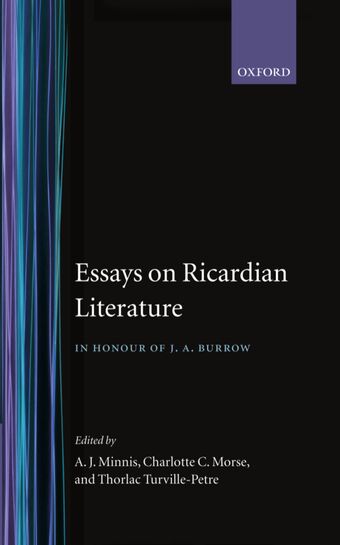 Essays on Ricardian Literature book cover