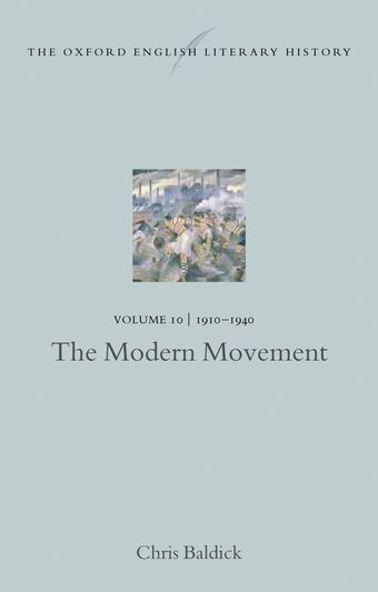 The Oxford English Literary History: Volume 10 book cover