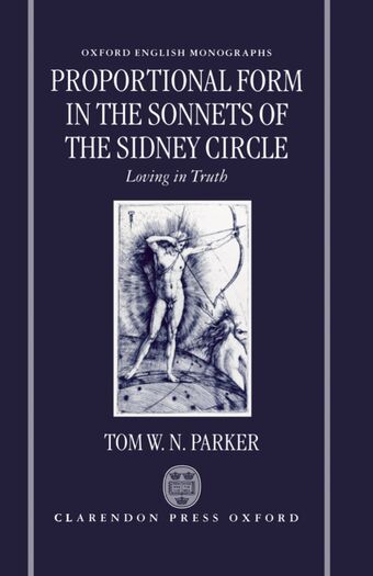 Proportional Form in the Sonnets of the Sidney Circle book cover