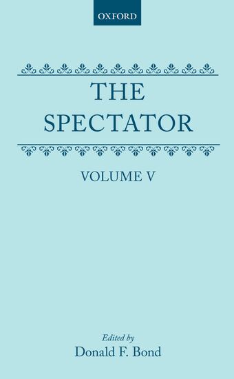 The Spectator, Volume V book cover