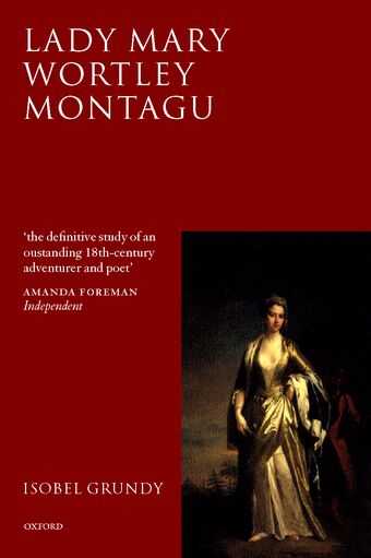 Lady Mary Wortley Montagu book cover