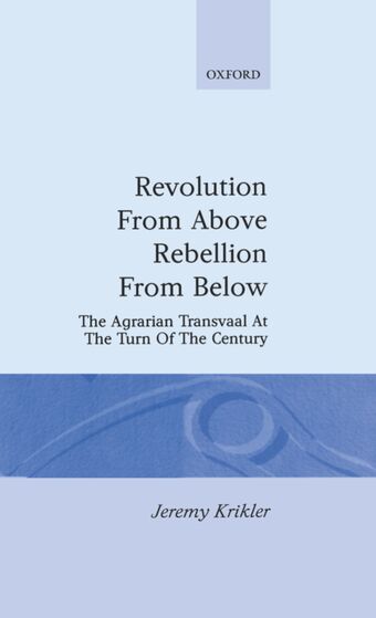 Revolution from Above, Rebellion from Below book cover