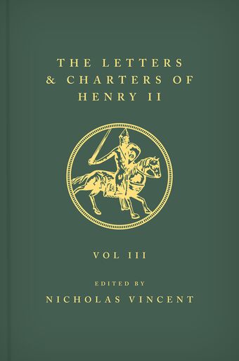 The Letters and Charters of Henry II, King of England 1154-1189 book cover