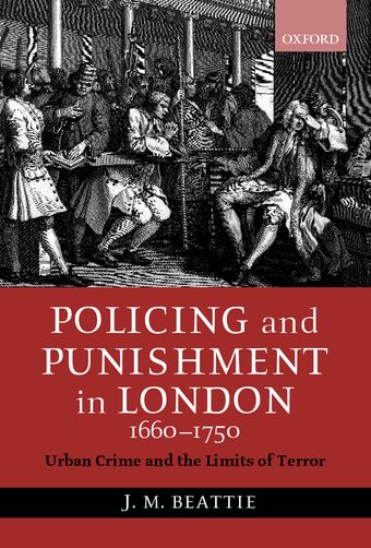 Policing and Punishment in London 1660-1720 book cover