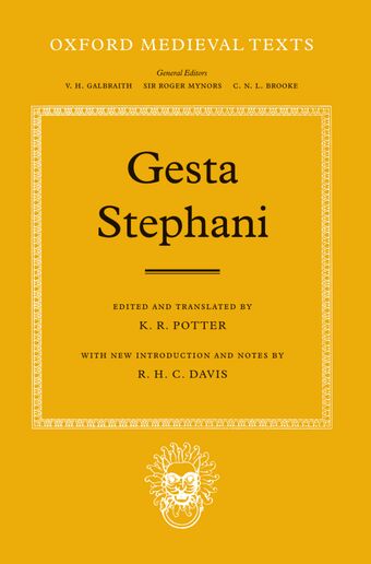 Gesta Stephani book cover