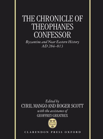 The Chronicle of Theophanes Confessor book cover